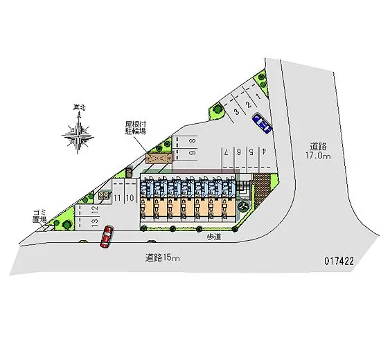 焼津市柳新屋　月極駐車場（LP）